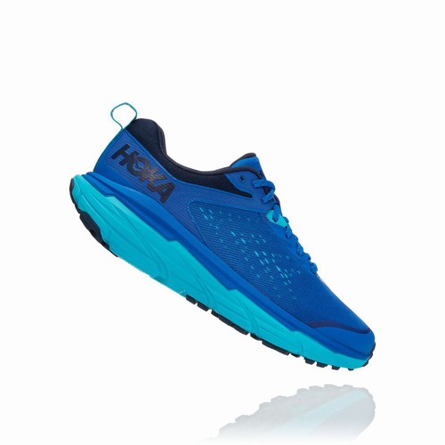 Hoka One One CHALLENGER ATR 6 Trail Running Shoes For Men India Blue IN-5967